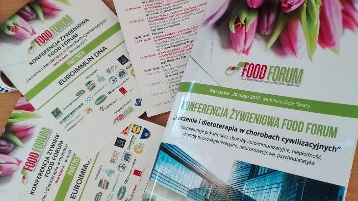 Relacja z konferencji żywieniowej Food Forum: Leczenie i dietoterapia w chorobach cywilizacyjnych
